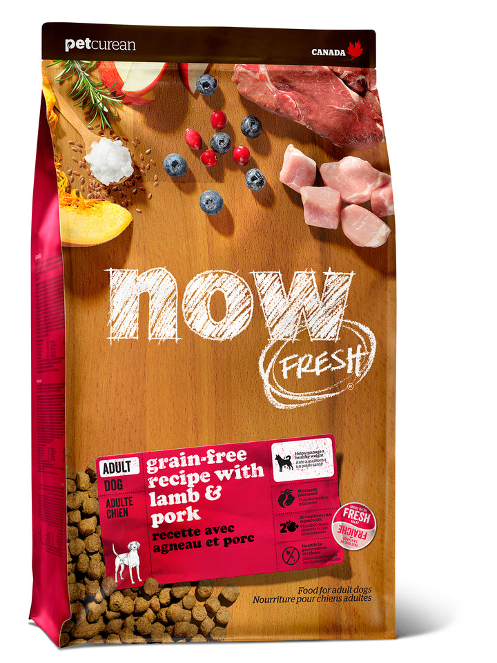 Now Fresh Adult Dog Food (Lamb & Pork)