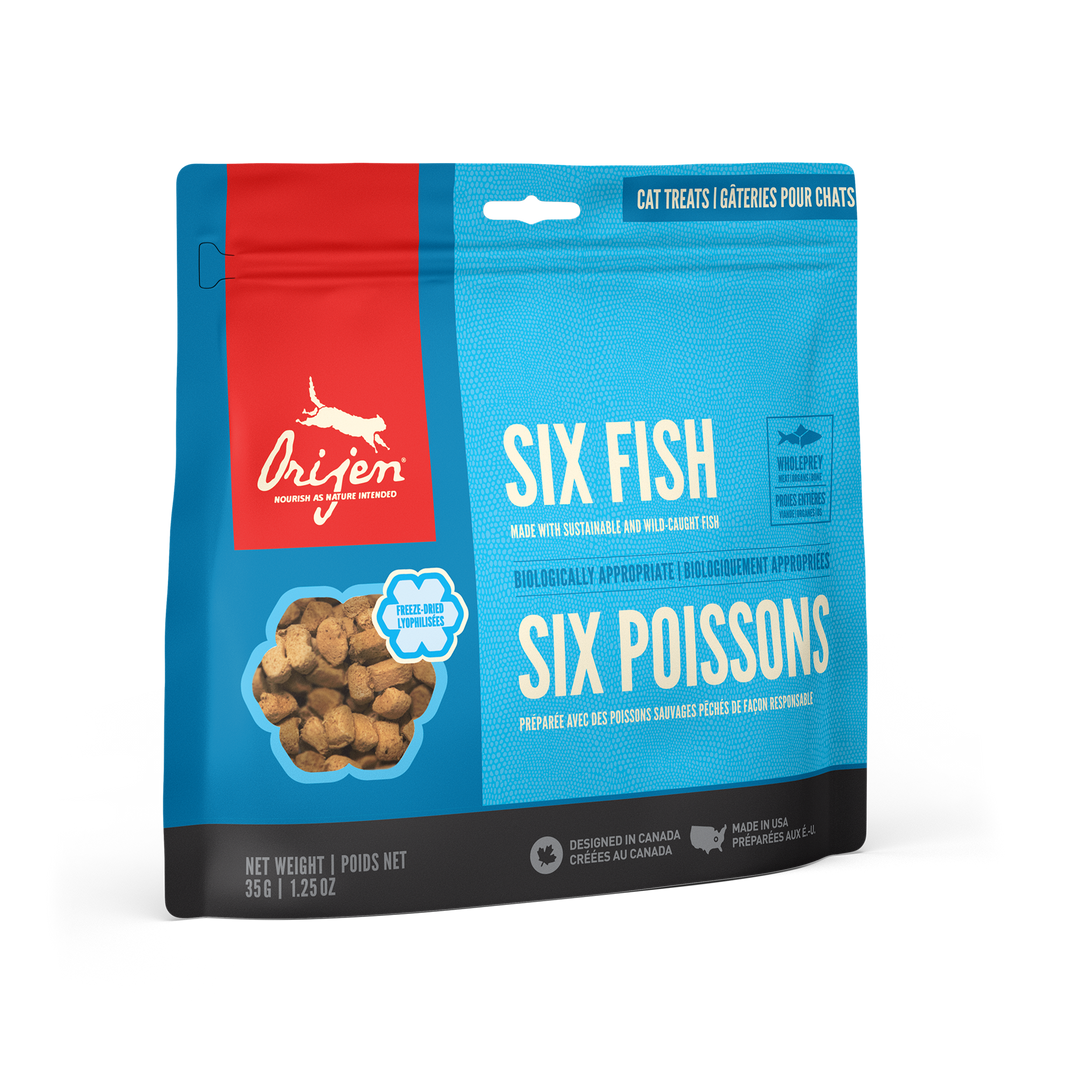Orijen Six Fish Freeze-Dried Cat Treats
