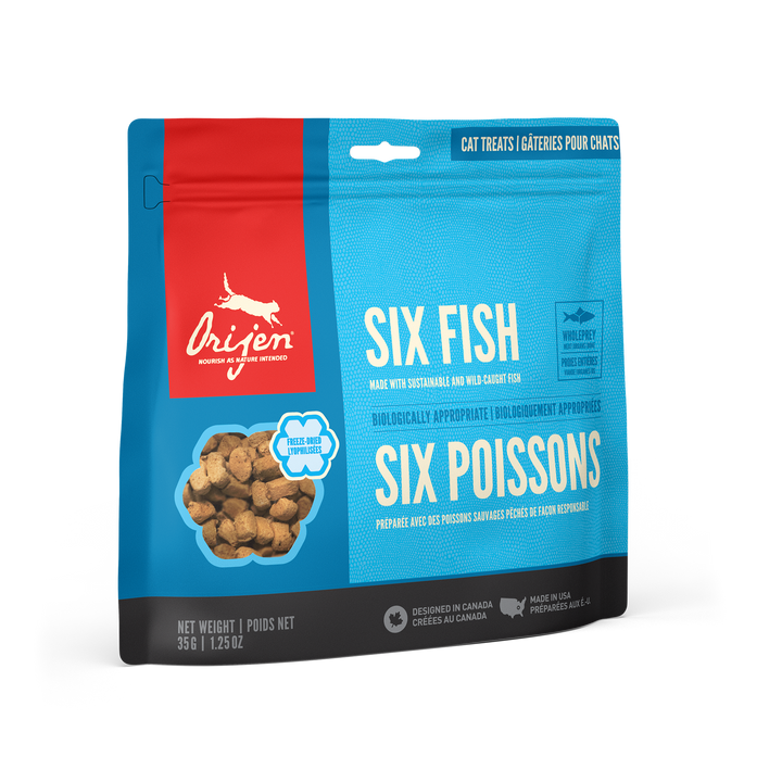 Orijen Six Fish Freeze-Dried Cat Treats