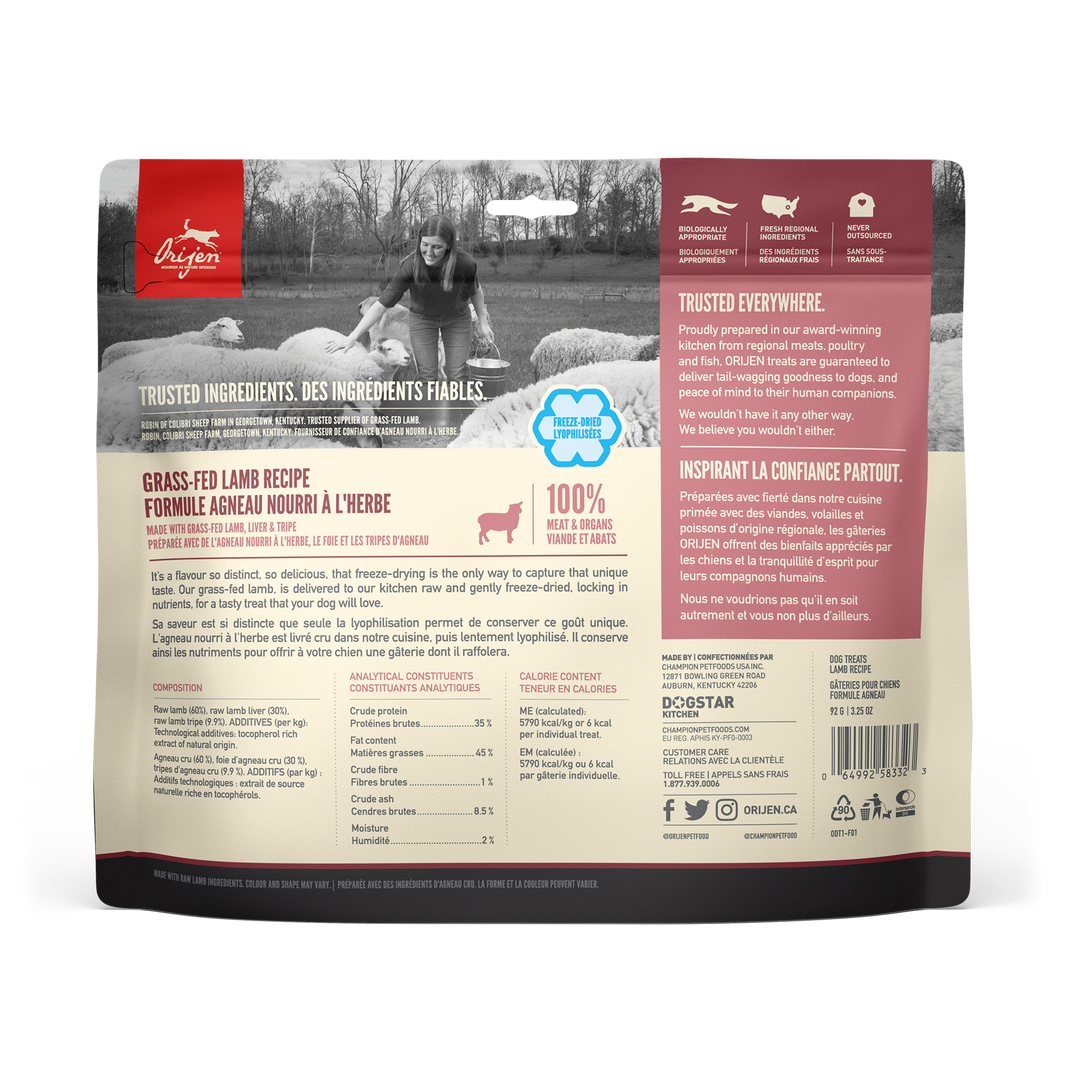 Orijen Lamb Freeze-Dried Dog Treats