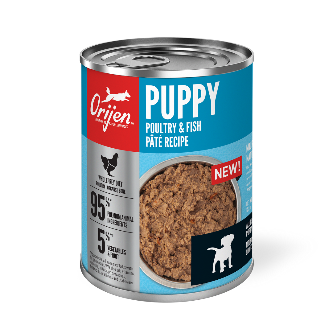 Orijen Puppy Poultry & Fish Pate Wet Dog Food