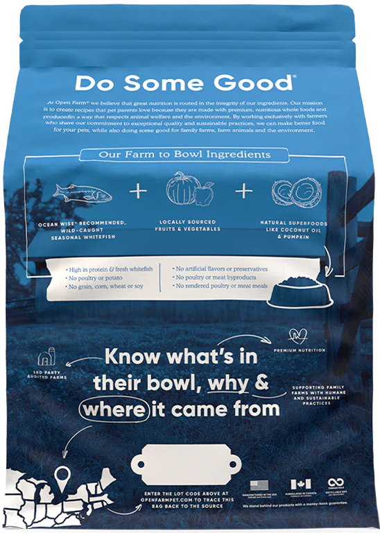 Open Farm Catch-of-the-Season Whitefish Dry Cat Food