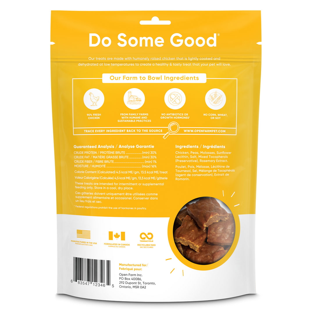 Open Farm Dehydrated Chicken Treats