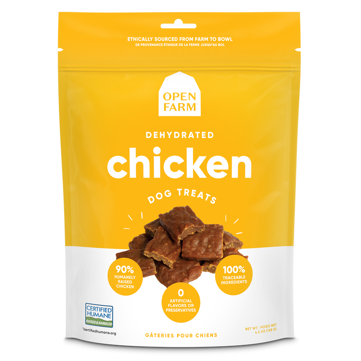 Open Farm Dehydrated Chicken Treats