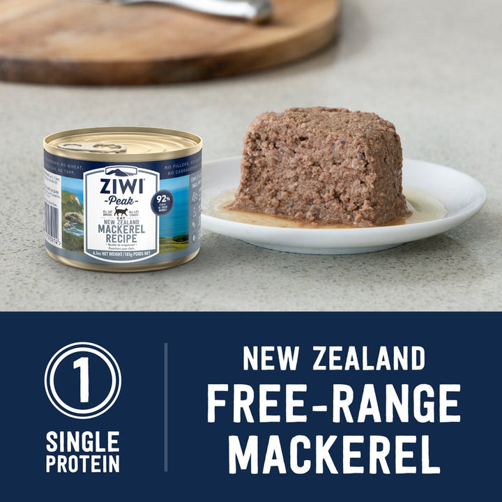 ZIWI Peak New Zealand Mackerel Wet Cat Food