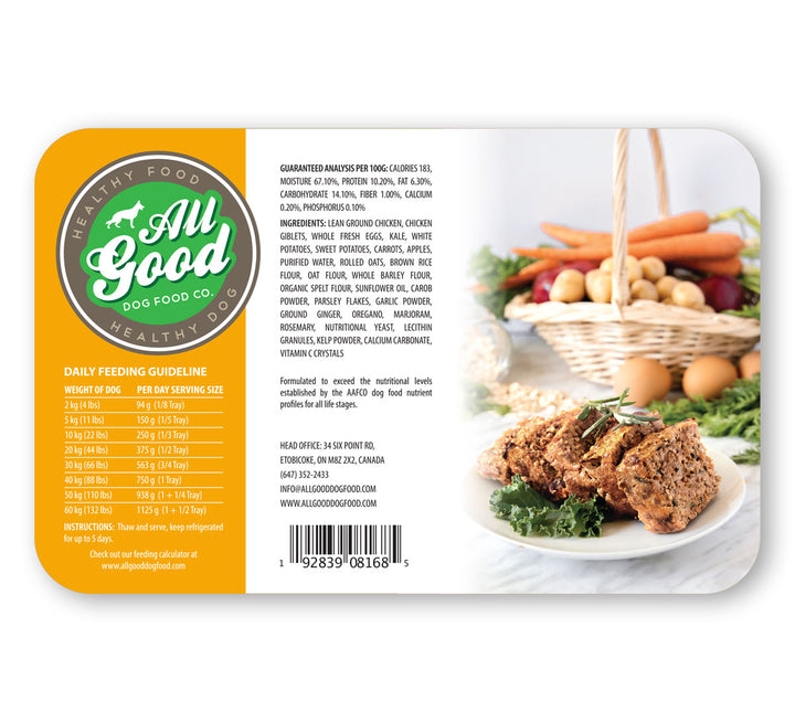 All Good Dog Food - Chicken