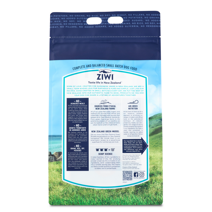 ZIWI Peak New Zealand Mackerel & Lamb Dog Food