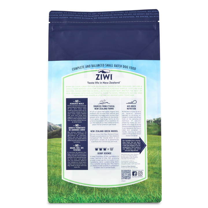 ZIWI Peak New Zealand Tripe & Lamb Dog Food