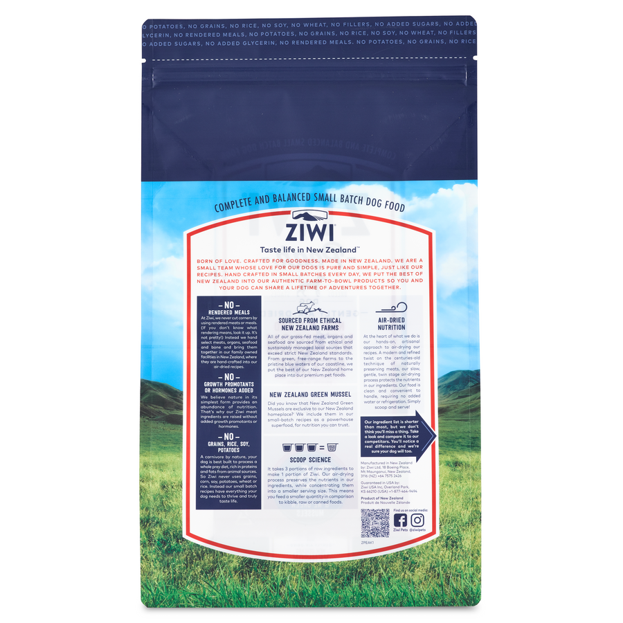 ZIWI Peak New Zealand Venison Dog Food