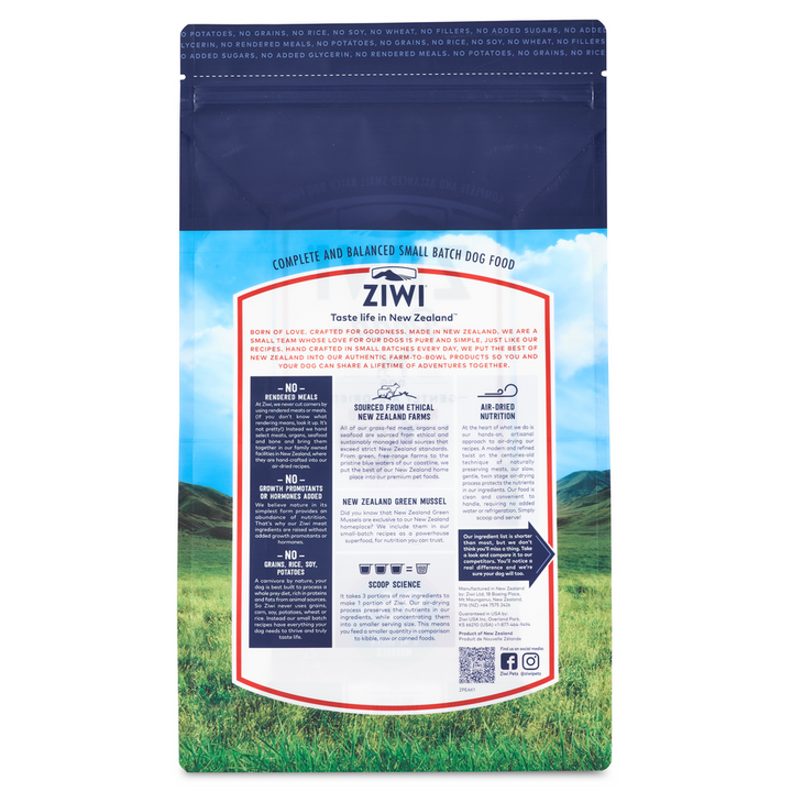 ZIWI Peak New Zealand Venison Dog Food