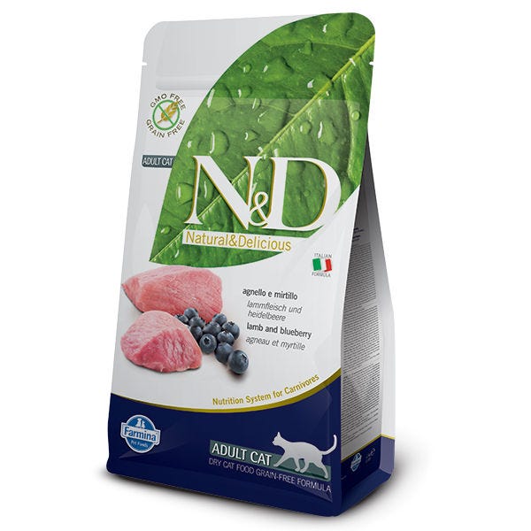 Farmina N&D Prime Lamb & Blueberry Adult Cat Food
