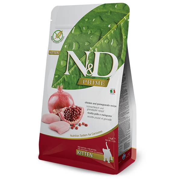 Farmina N&D Prime Chicken & Pomegranate Kitten Food