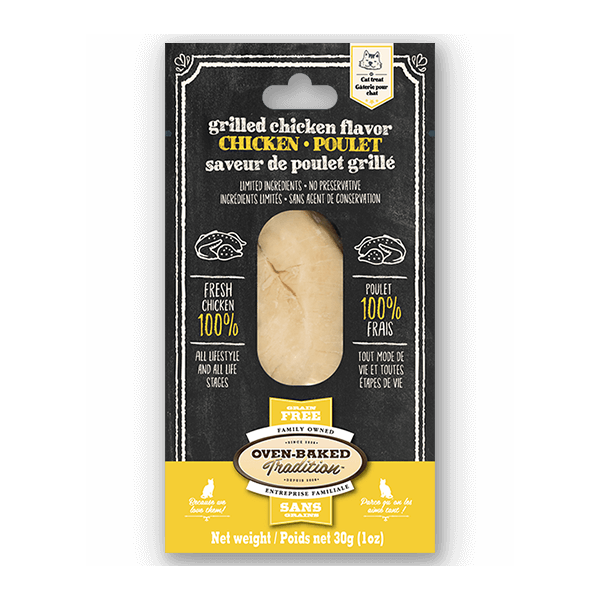 Oven-Baked Tradition Grilled Chicken Fillet Cat Treats