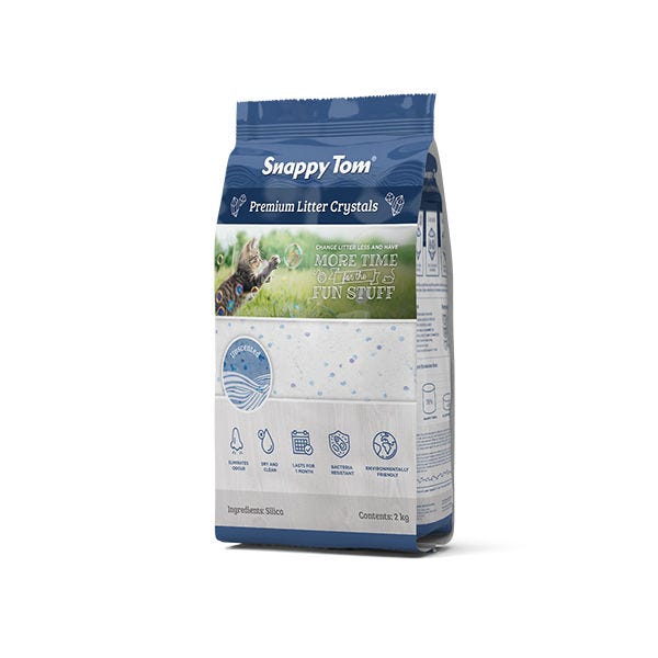 Snappy Tom Crystal Cat Litter - Unscented