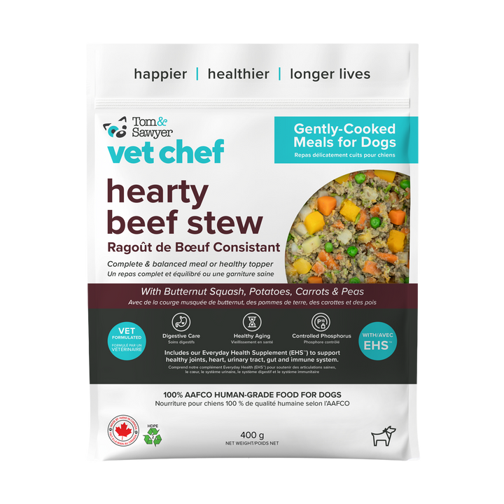 Tom & Sawyer VetChef Hearty Beef Stew