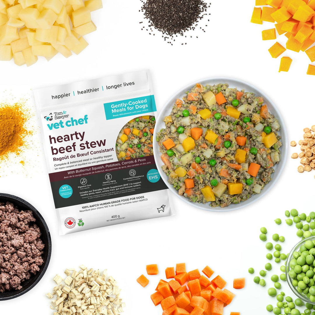 Tom & Sawyer VetChef Hearty Beef Stew