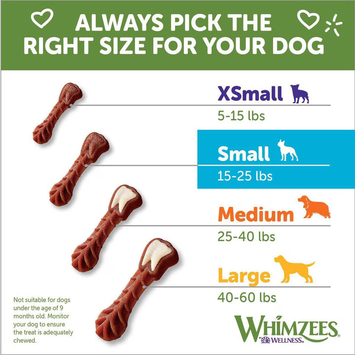 Whimzees Brushzees Dental Chew for Dogs