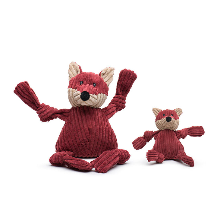 Huggle Hounds HuggleFleece FlufferKnottie - Sly Fox