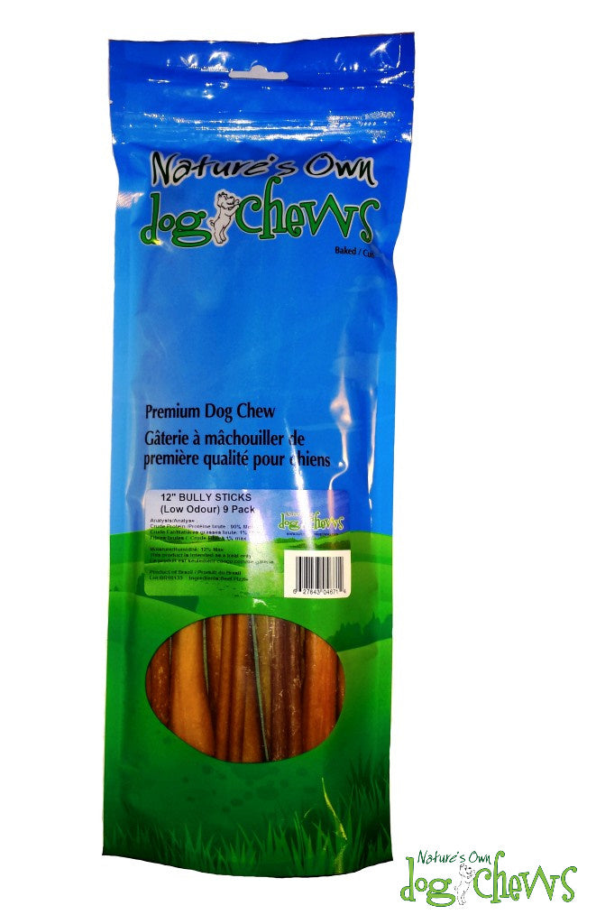 Nature's Own Odourfree Bully Sticks Multipack Dog Treats