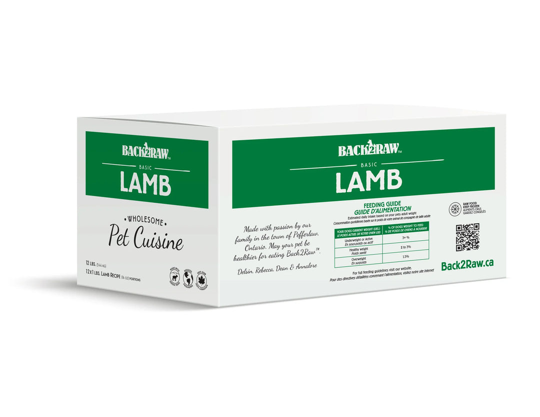 Back2Raw Basic Lamb Recipe