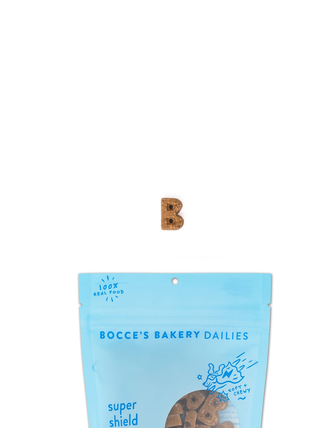Bocce's Bakery - Super Shield Peanut Butter + Apple Soft & Chewy Dog Treats