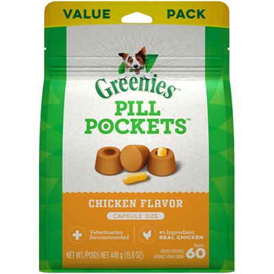 Greenies Chicken Flavour Pill Pockets for Dogs