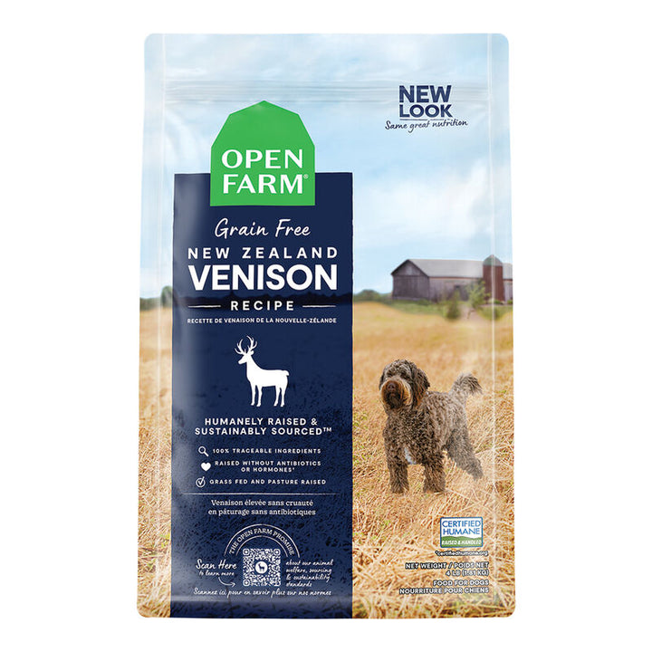 Open Farm New Zealand Venison Grain-Free Dog Food