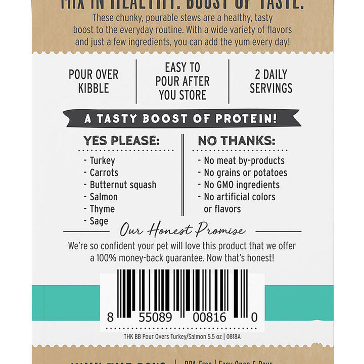The Honest Kitchen Superfood Pour Overs - Turkey & Salmon Stew