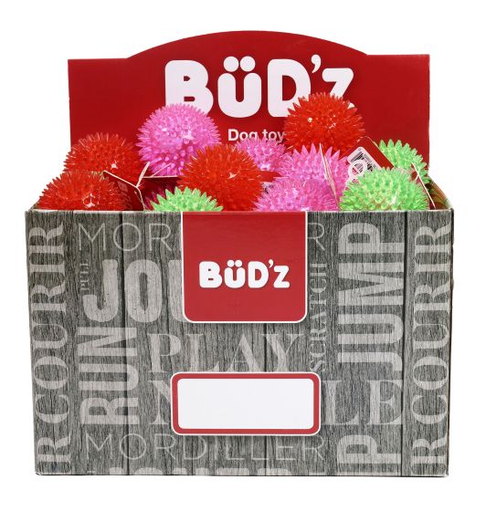 BuD'z - Rubber Ball Dog Toy