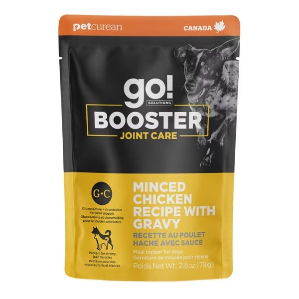 Go! Solutions Joint Health Booster for Dogs - Minced Chicken with Gravy Recipe