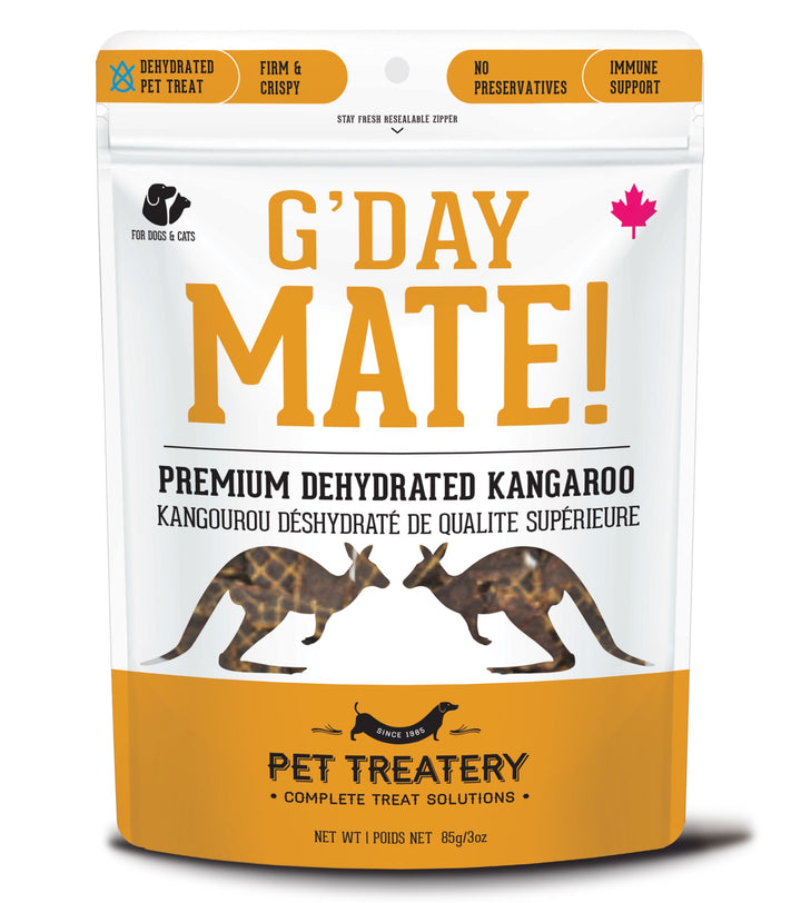Granville Island Premium Dehydrated Kangaroo Treats for Cats and Dogs