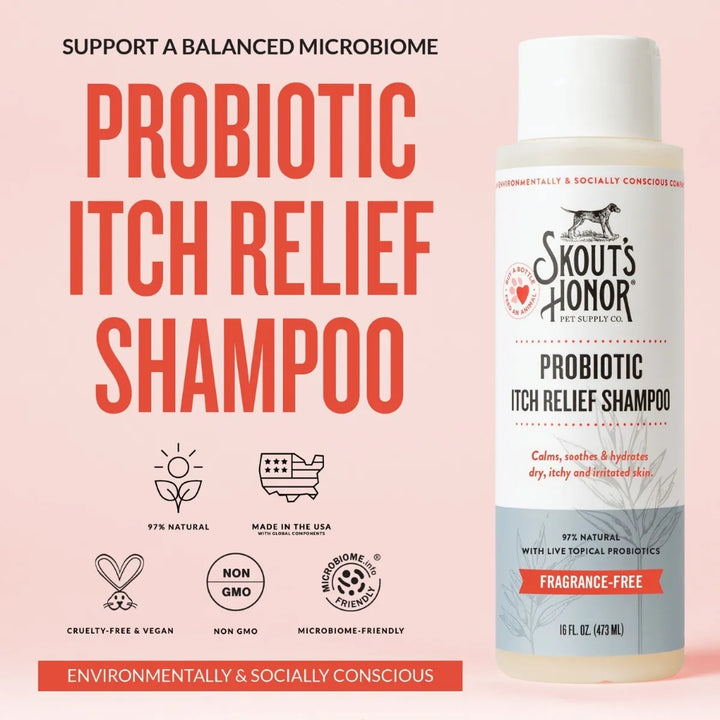 Skout's Honor Probiotic Itch Relief Shampoo