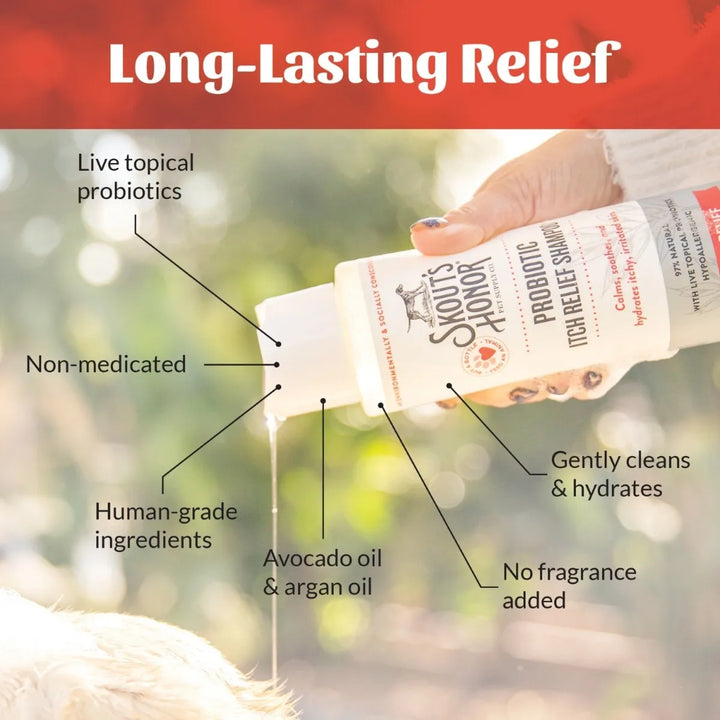 Skout's Honor Probiotic Itch Relief Shampoo