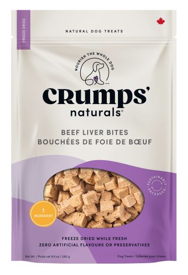 Crumps Naturals Beef Liver Bites Dog Treats