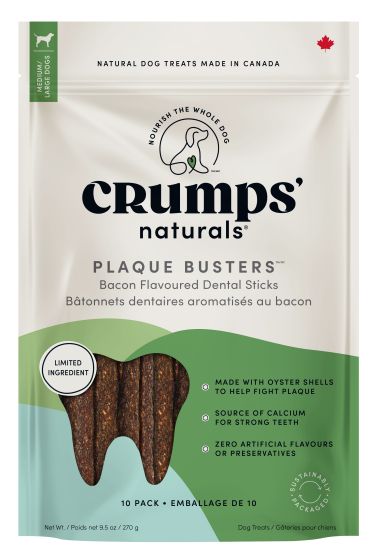 Crumps Naturals Plaque Busters Bacon Flavor