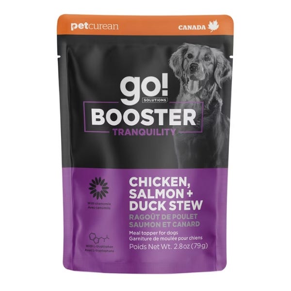 Go! Solutions Tranquility Booster for Dogs - Chicken, Salmon & Duck Stew Recipe