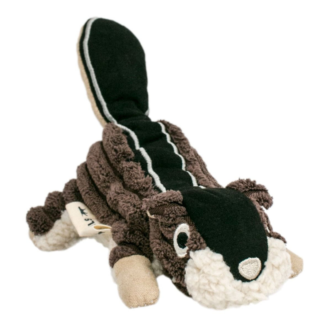 Tall Tails - Plush Chipmunk Squeaker Dog Toy - 5"