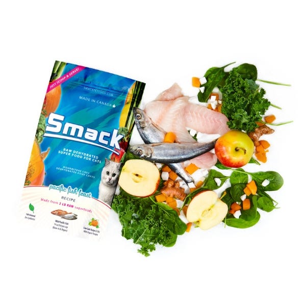 Smack Pacific Fish Feast Dehydrated Cat Food