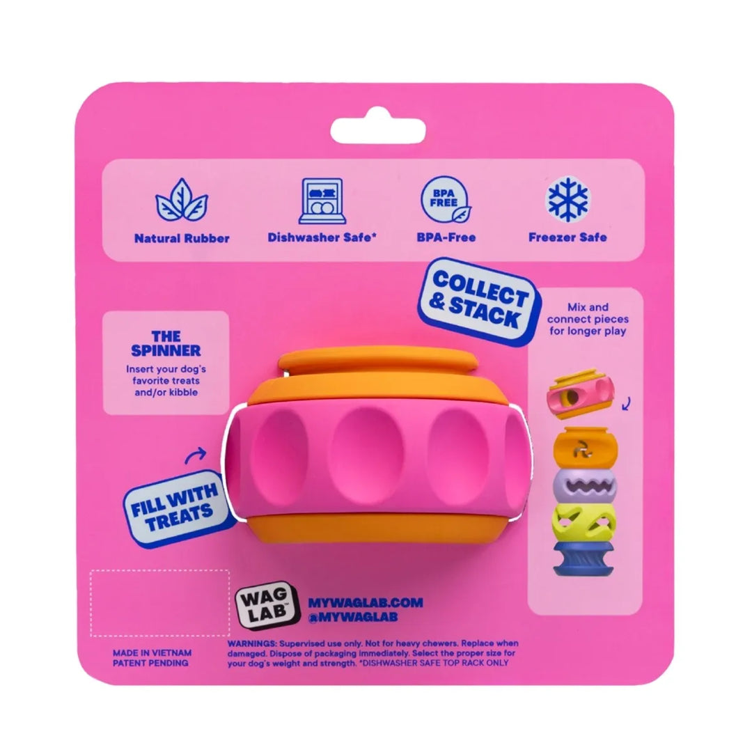 WAGLAB PlayStack - The Spinner - Modular Dog Toy
