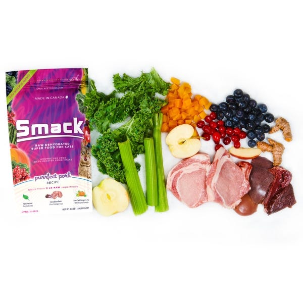 Smack Purrfect Pork Dehydrated Cat Food