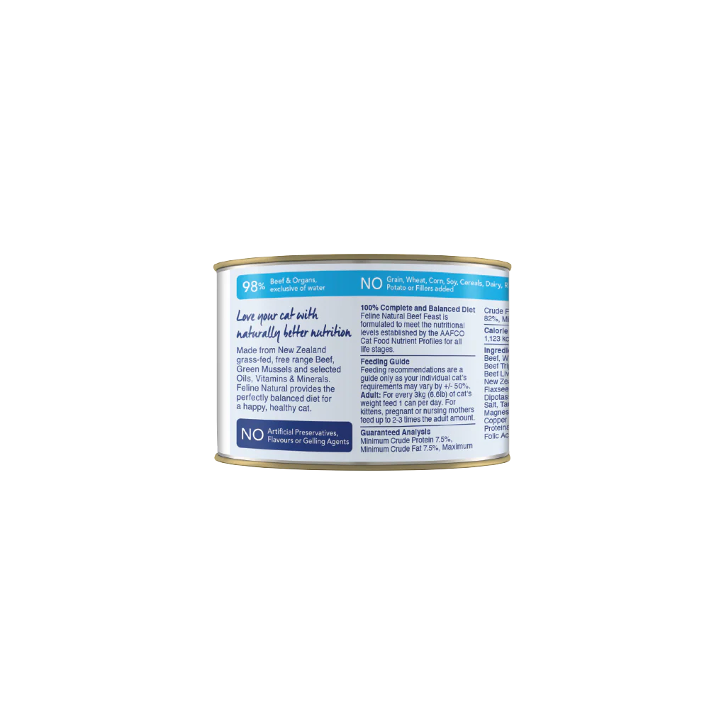 Feline Natural Beef Feast Wet Cat Food
