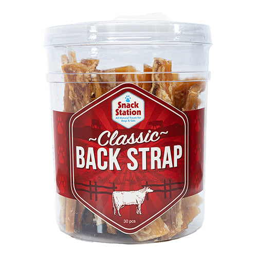 Classic Beef Backstrap Dog Treat - This & That Canine Co. Snack Station