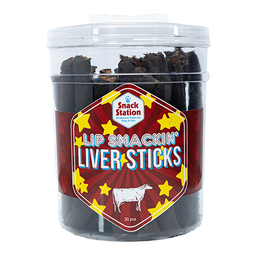 Lip Smackin' Liver Strips Dog Treat - This & That Canine Co. Snack Station