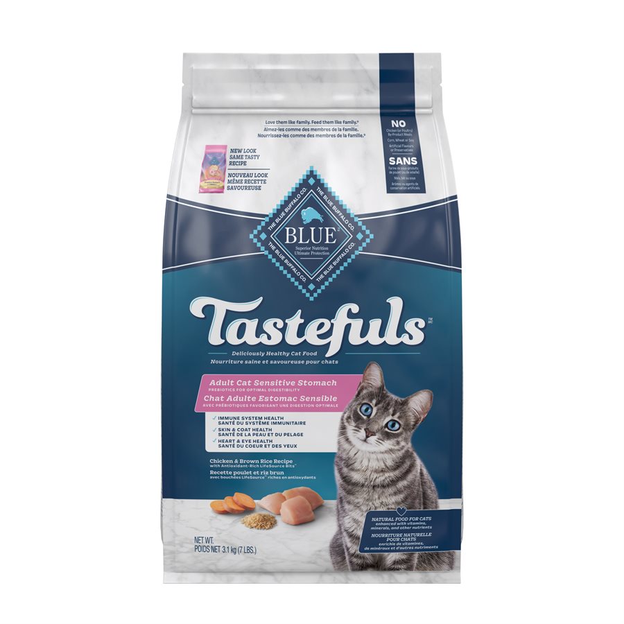 Blue Buffalo Tastefuls Sensitive Stomach - Chicken Cat Food