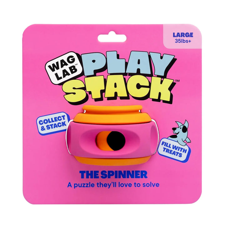 WAGLAB PlayStack - The Spinner - Modular Dog Toy
