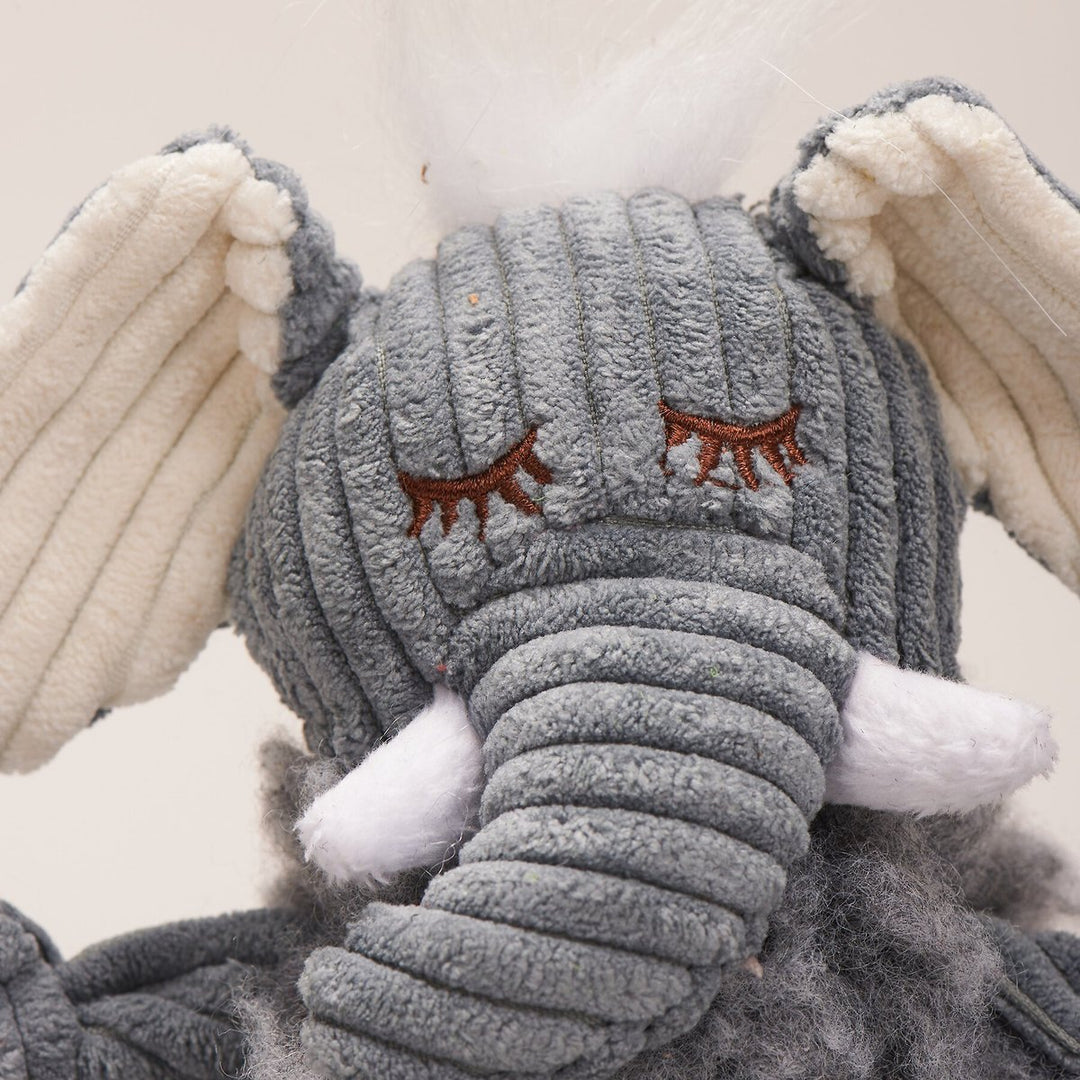Huggle Hounds HuggleFleece FlufferKnottie - Ellamae Elephant