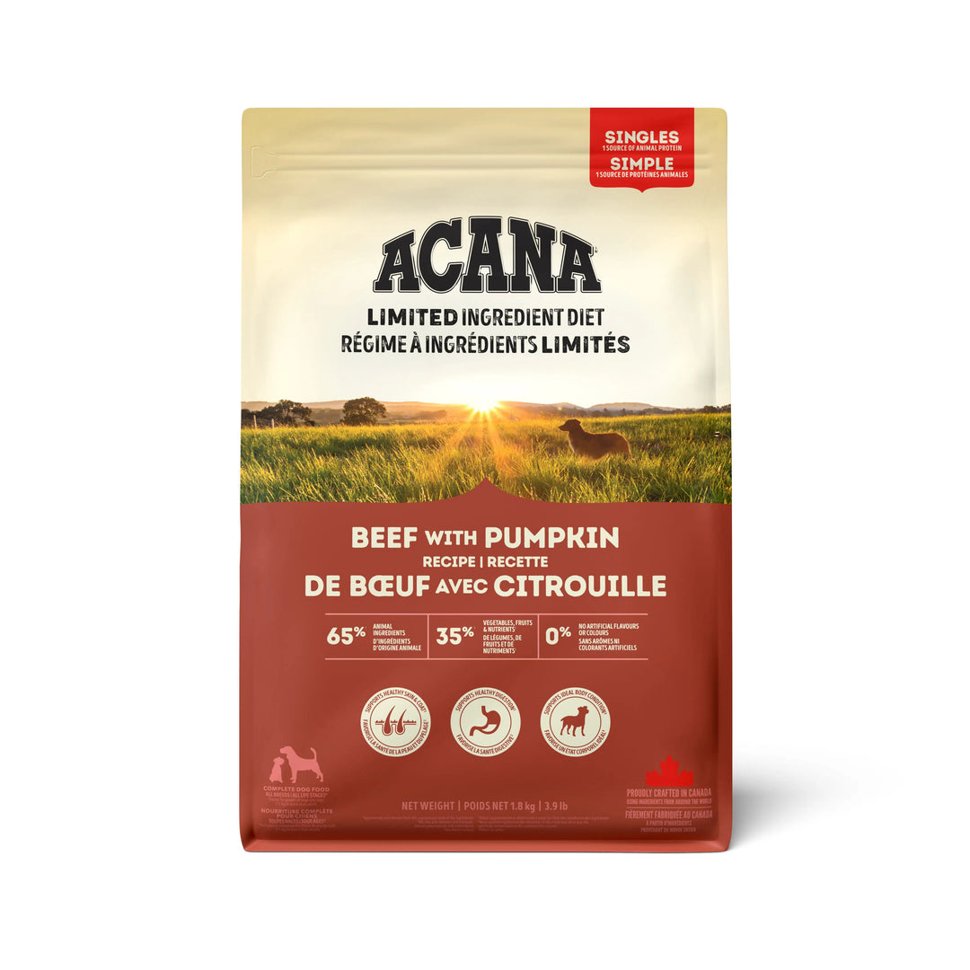 Acana Singles Beef with Pumpkin Dog Food