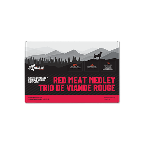Iron Will Canine Complete Red Meat Medley (12LB)