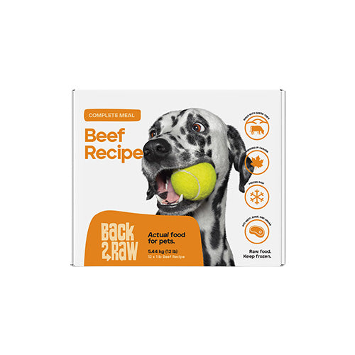 Back2Raw Complete Beef Recipe (12LB Box)
