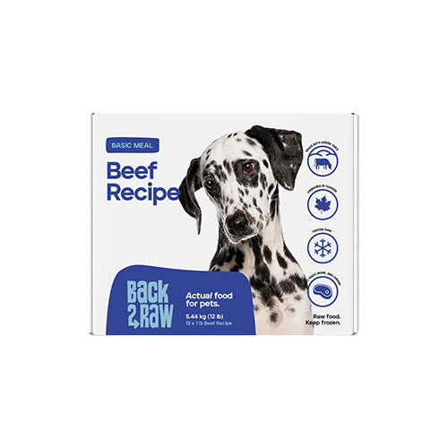 Back2Raw Basics Beef Recipe (12LB Box)